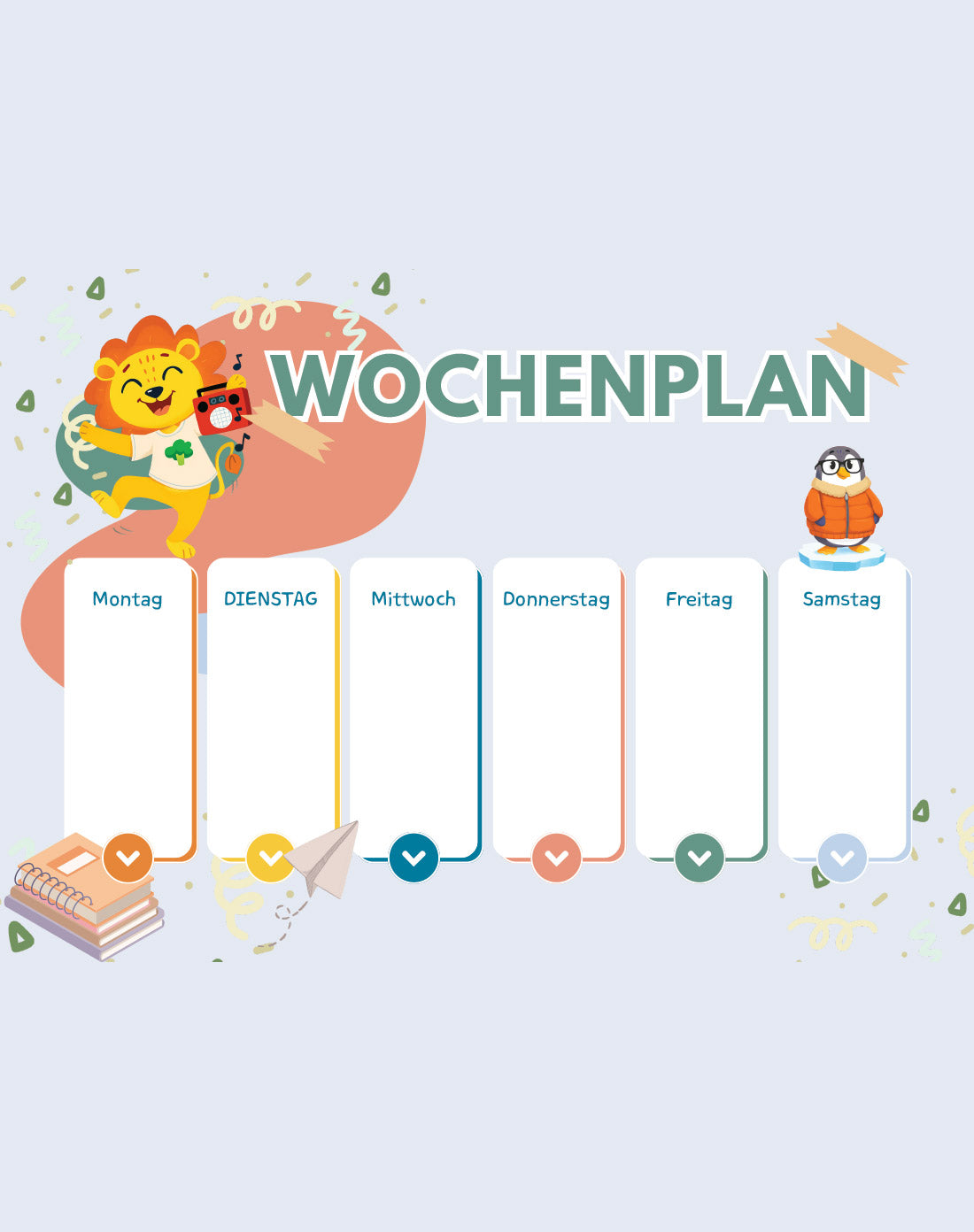 Yoginies Wochenplan