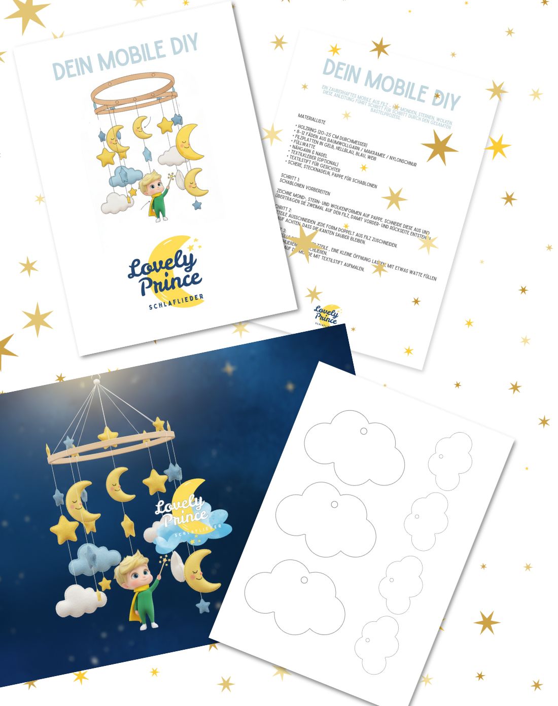 Lovely Prince – DIY Mobile Bastelset