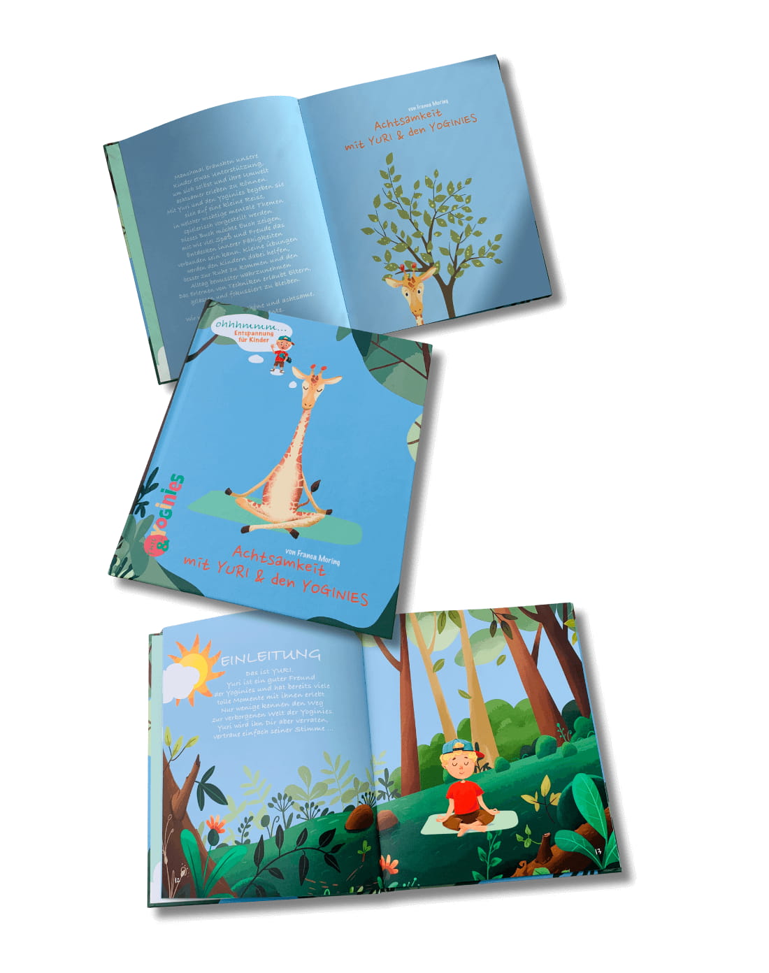 Buch "Achtsamkeit mit YURI & den YOGINIES"